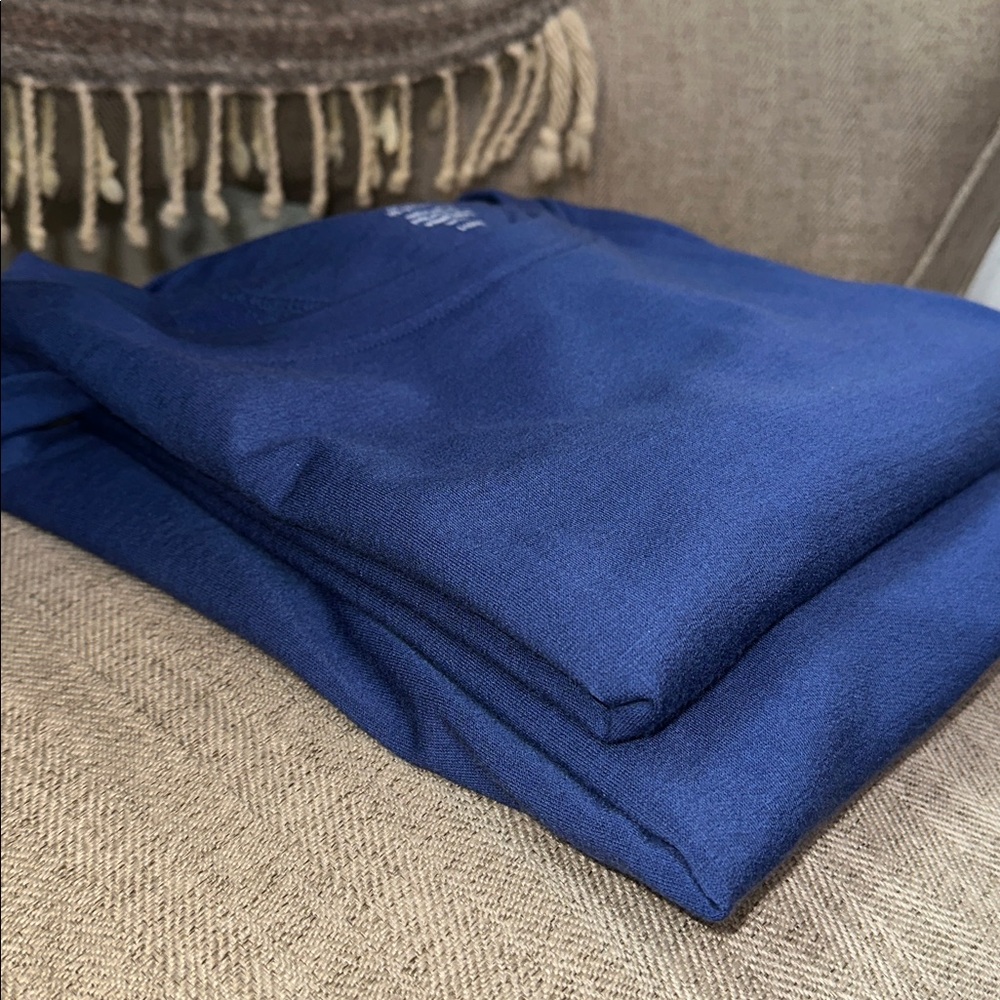Wool& Sierra Tank Dress L-Long Iris blue NWOT - Picture 9 of 13